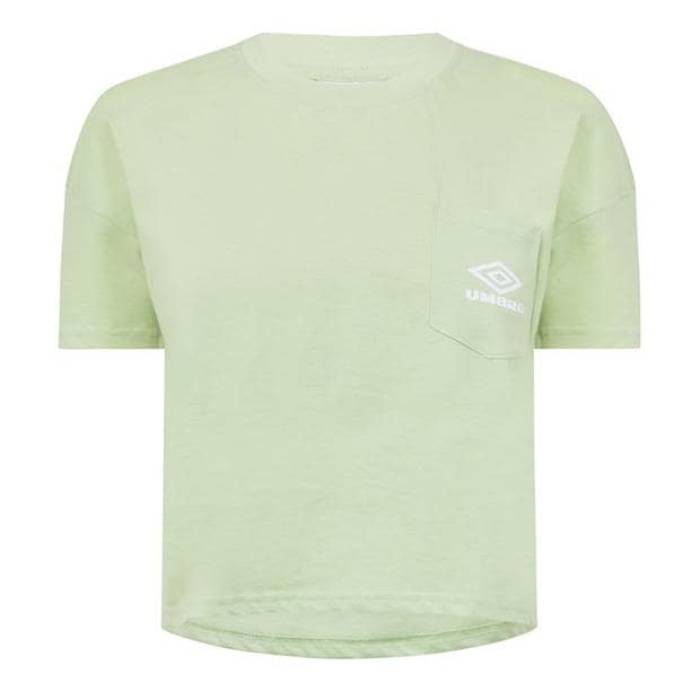 アンブロ Umbro 【 Diamond Crop T-Shirt Womens Women 】 レディース