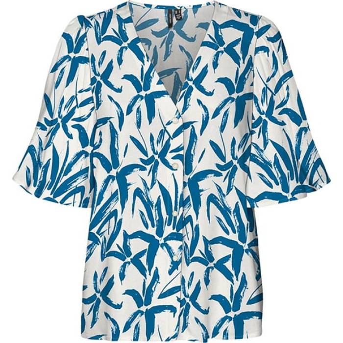 ヴェロモーダ Vero Moda 【 Short Sleeve Blouse Women 】 レディース