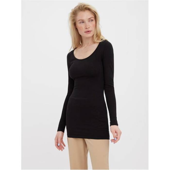 ヴェロモーダ Vero Moda 【 Sleeve U-Neck T-Shirt Women 】 レディース