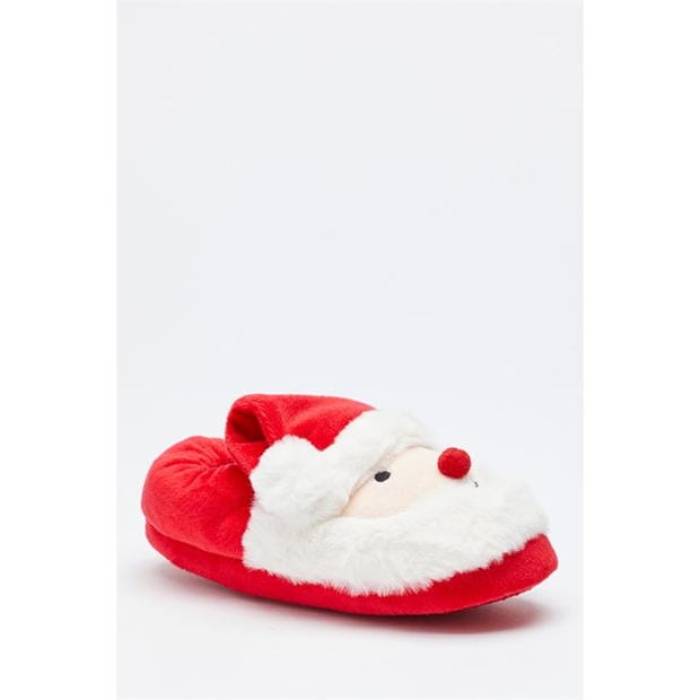 Be You  Kids Christmas Santa Slippers Kids  ˥ å