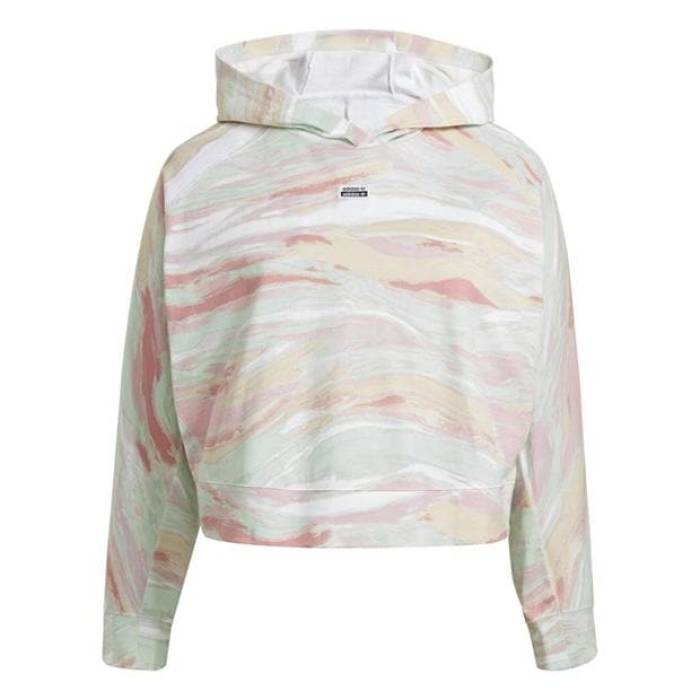 アディダス Adidas Originals 【 Adidas Crop Hoodie + Ld99 Women 】 レディース
