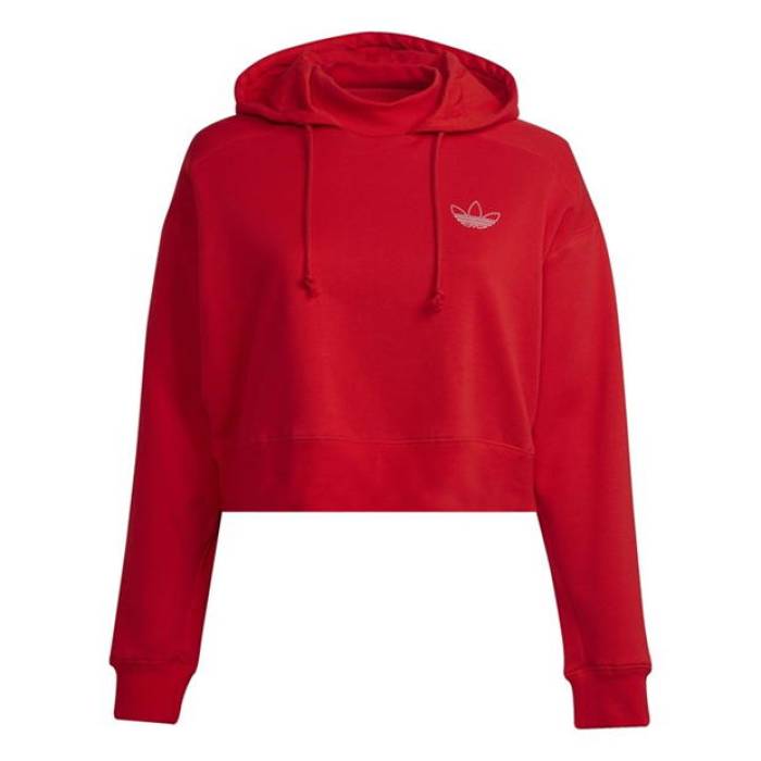 アディダス Adidas Originals 【 Plus Size Hoodie Women 】 ファッション レディースファッション トップス パーカー レデ