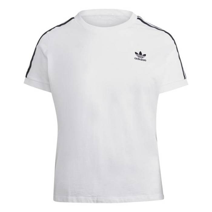 アディダス Adidas Originals 【 3 Stripes Plus Size Tee Women 】 レディース