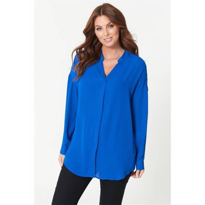 Be You 【 Long Sleeve V Neck Blouse Womens Women 】 ファッション レディースファッション トップス シャツ ブラウス レデ