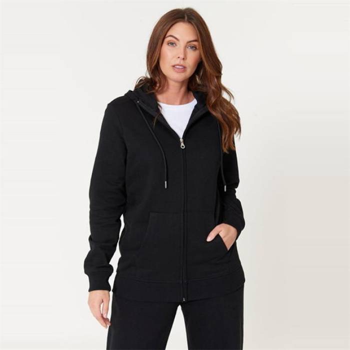 Be You 【 Zip Through Longline Hoodie Women 】 ファッション レディースファッション トップス パーカー レディース