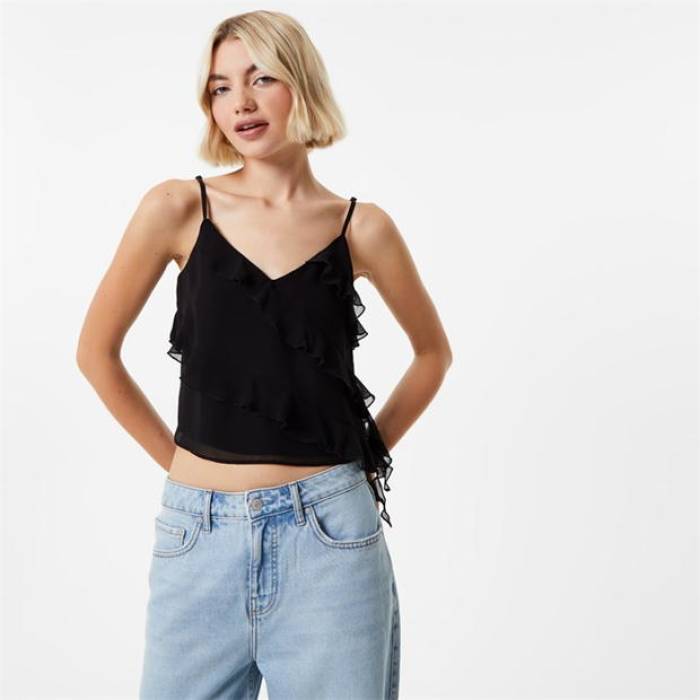 ジャック ウィルス Jack Wills 【 Frill Cami Top Women 】 ファッション レディースファッション トップス ベスト ジレ