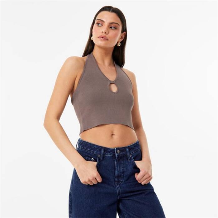 ジャック ウィルス Jack Wills 【 Cut Out Knit Top Women 】 レディース