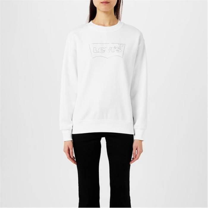 リーバイス Levis 【 Graphic Crew Sweater Womens Women 】 ファッション レディースファッション トップス トレーナー レ