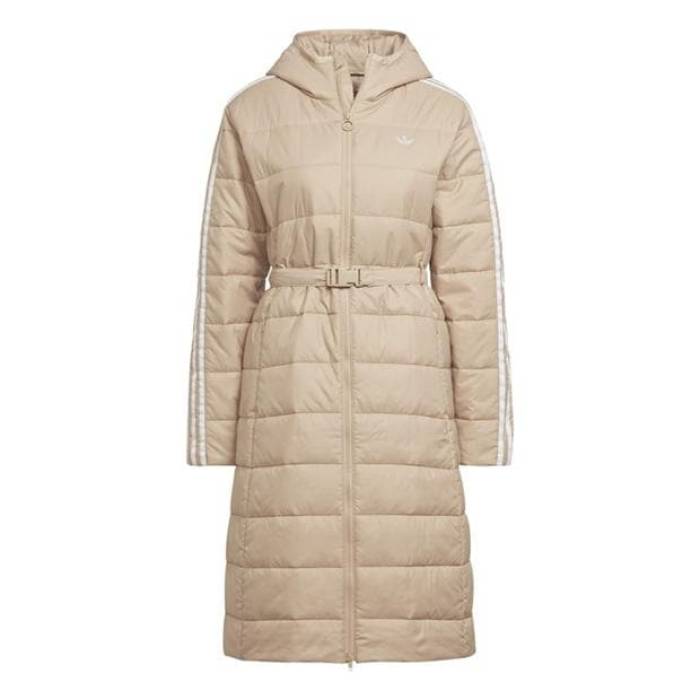 最終価格！　超激安　新品　アディダス　レディース　中綿ジャケット　ホワイト　Ｌ アディダス（adidas）（レディース）LUXFLOW スポーツ ライト