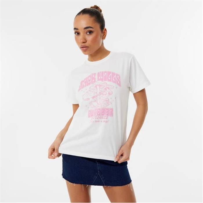 ジャック ウィルス Jack Wills 【 Graphic T-Shirt Women 】 レディース