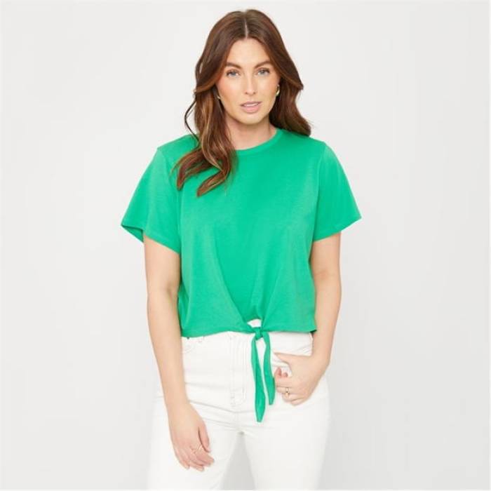 Be You 【 You Tie Front Tee Women 】 ファッション レディースファッション トップス Tシャツ カットソー レディース