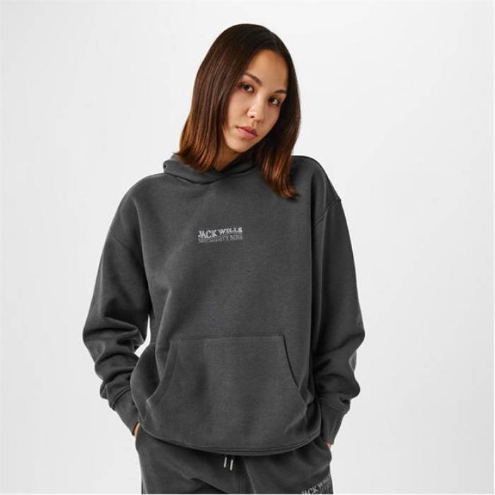 ジャック ウィルス Jack Wills 【 Embroidered Logo Hoodie Women 】 レディース