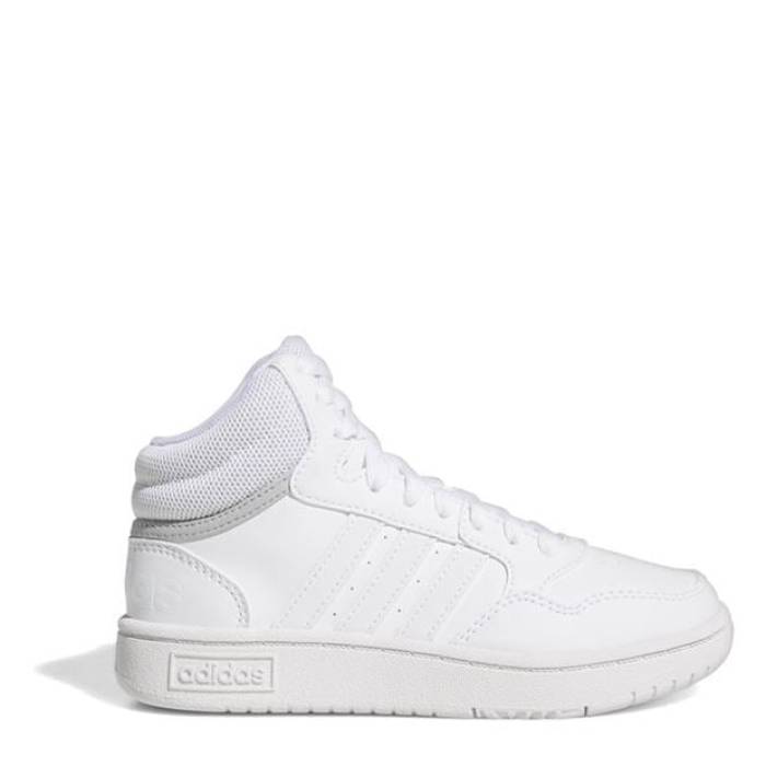 ǥ Adidas  Hoops Mid- High Tops Junior Boys Kids  ˥ å