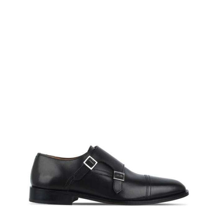 Firetrap  Monk Strap Leather Shoes Mens Men  եå 󥺥եå 塼 ¾塼 