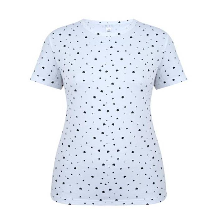 Miso 【 Printed Boyfriend T Shirt Women 】 ファッション レディースファッション トップス Tシャツ カットソー レディー