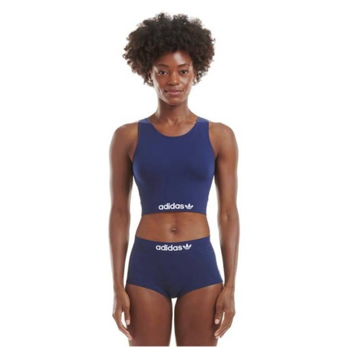 アディダス Adidas Originals 【 Modern Flex Crop Top Women 】 ファッション レディースファッション トップス ベスト ジレ