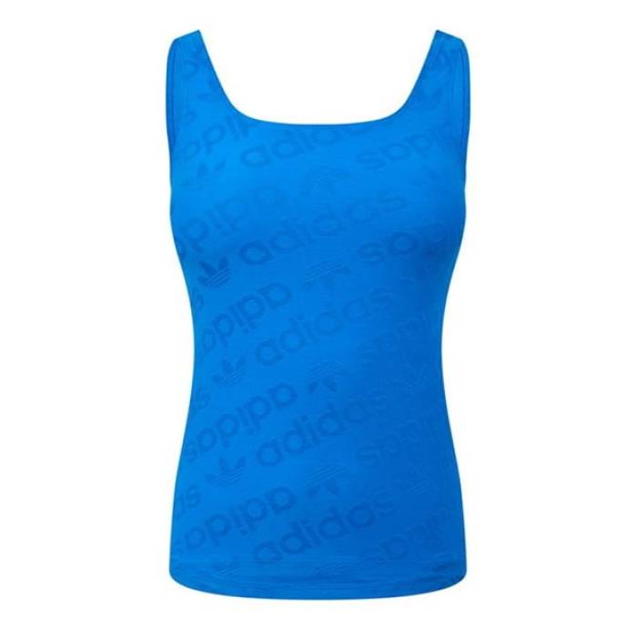 アディダス Adidas Originals 【 All-Over Logo Vest Women 】 ファッション レディースファッション トップス ベスト ジレ