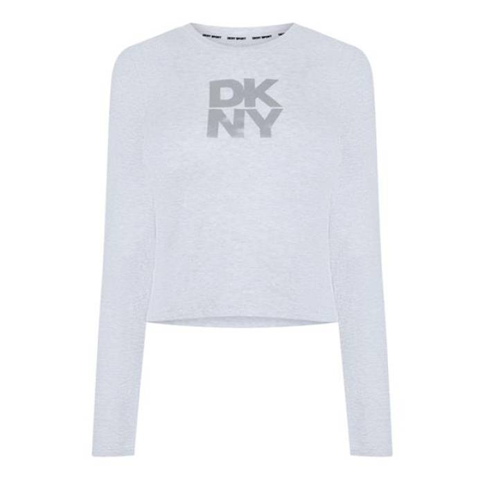 ダナキャランニューヨーク Dkny 【 Logo Long Sleeve T-Shirt Women 】 レディース
