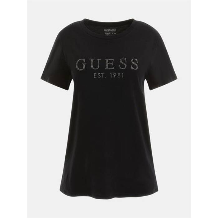 ゲス Guess 【 Crystal Easy T Ld09 Women 】 ファッション レディースファッション トップス Tシャツ カットソー レディ