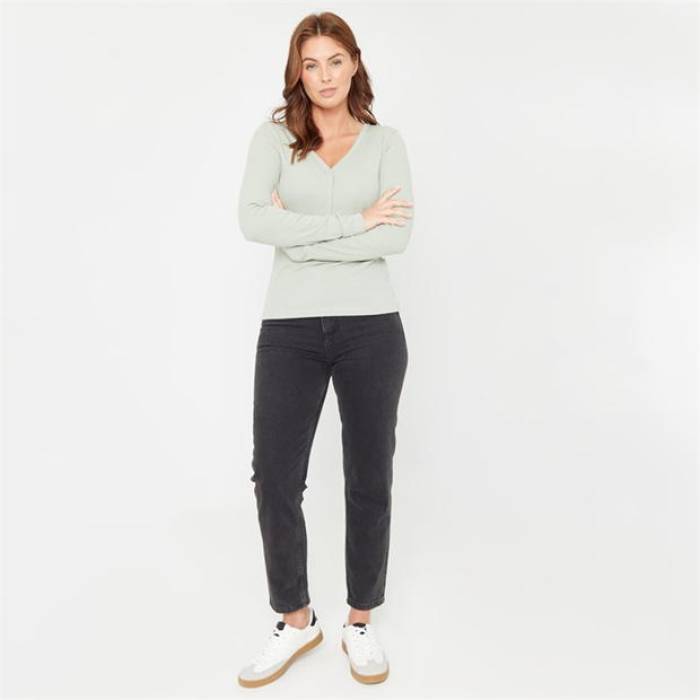 Be You 【 Ribbed Top Womens Women 】 ファッション レディースファッション トップス Tシャツ カットソー レディース