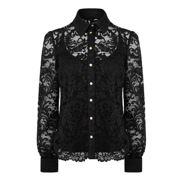 Biba 【 Lace Shirt Women 】 ファッション レディースファッション トップス シャツ ブラウス レディース