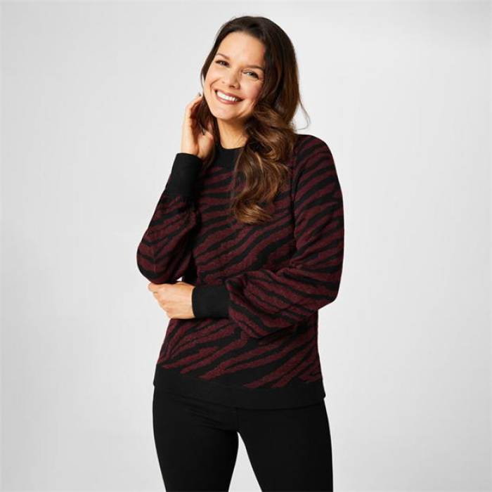 Biba 【 Jacquard Jumper Women 】 ファッション レディースファッション トップス その他トップス レディース