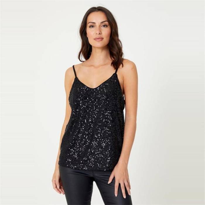 Be You 【 Sequin Cami Top Women 】 ファッション レディースファッション トップス その他トップス レディース
