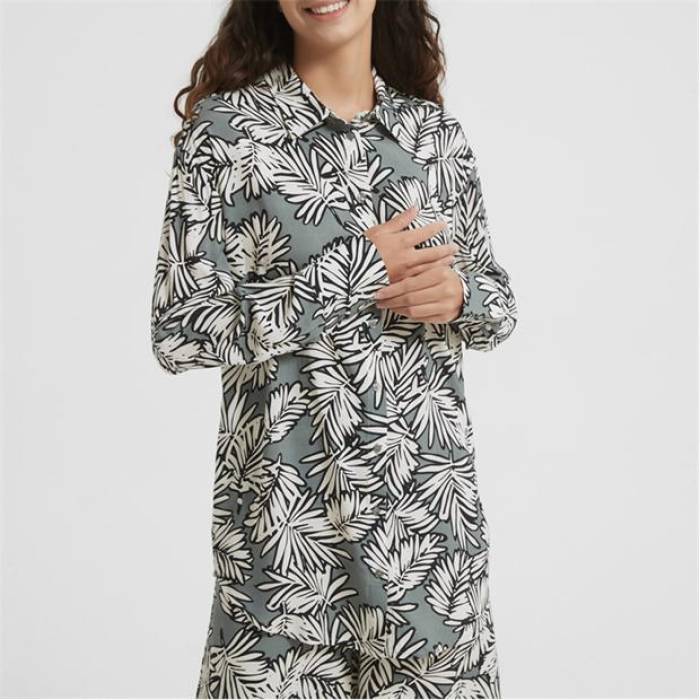 Be You 【 Printed Shirt Womens Women 】 ファッション レディースファッション トップス その他トップス レディース