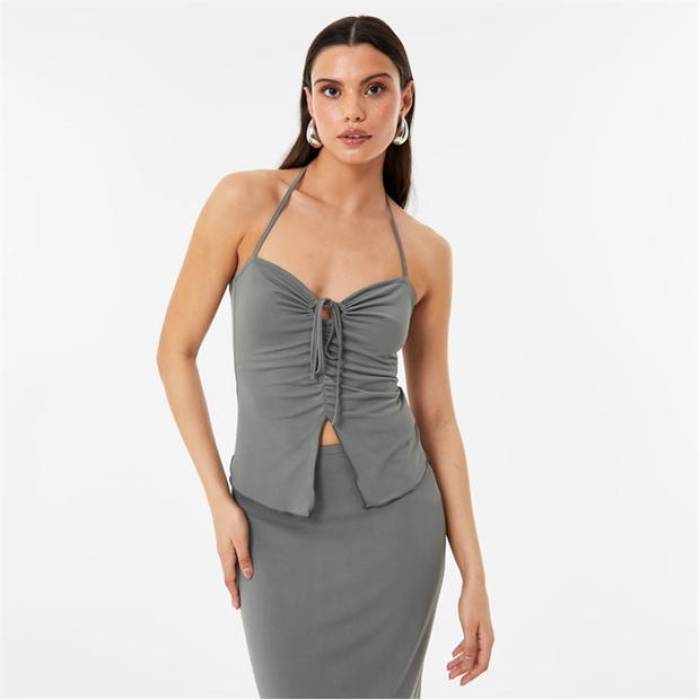 ジャック ウィルス Jack Wills 【 Butterfly Hem Halterneck Top Women 】 レディース