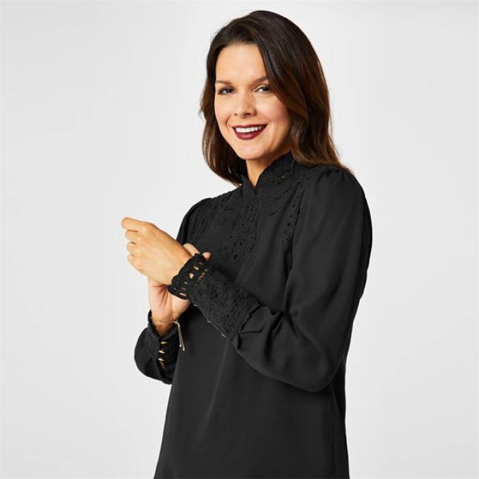 Biba 【 Battenburg Lace Blouse Women 】 ファッション レディースファッション トップス シャツ ブラウス レディース Biba 【 Battenburg Lace Blouse Women 】 ファッション