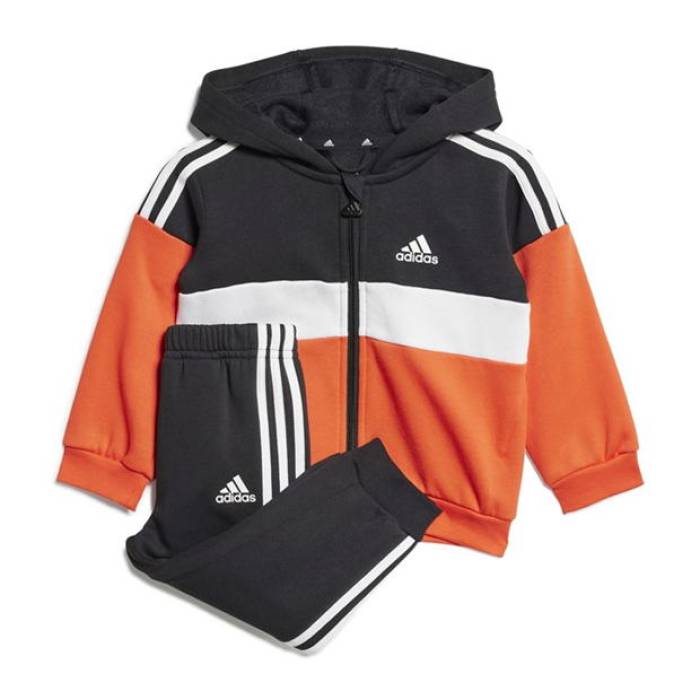 ǥ Adidas  Tiberio 3-Stripes Colorblock Fleece Track Suit Infants Kids  ˥ å