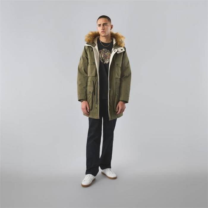PRETTY GREEN / プリティグリーン ヘビーウェイトコットンパーカ PRETTY GREEN / プリティグリーン ヘビーウェイトコットンパーカ
