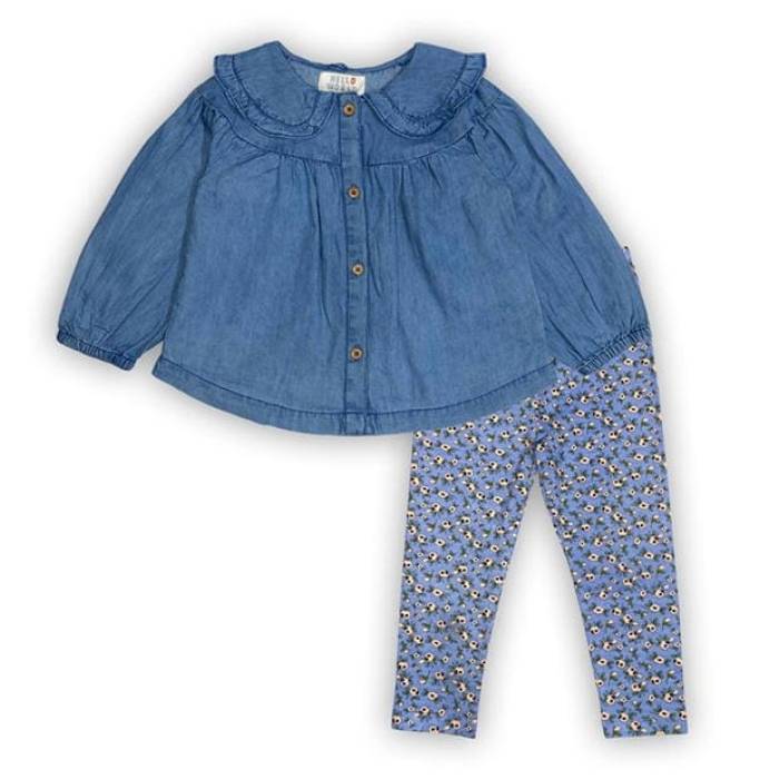 Hello World  Top &amp; Cotton Leggings Set Babies Baby  ٥ӡ å ޥ˥ƥ ٥ӡ 塼 ¾٥ӡ