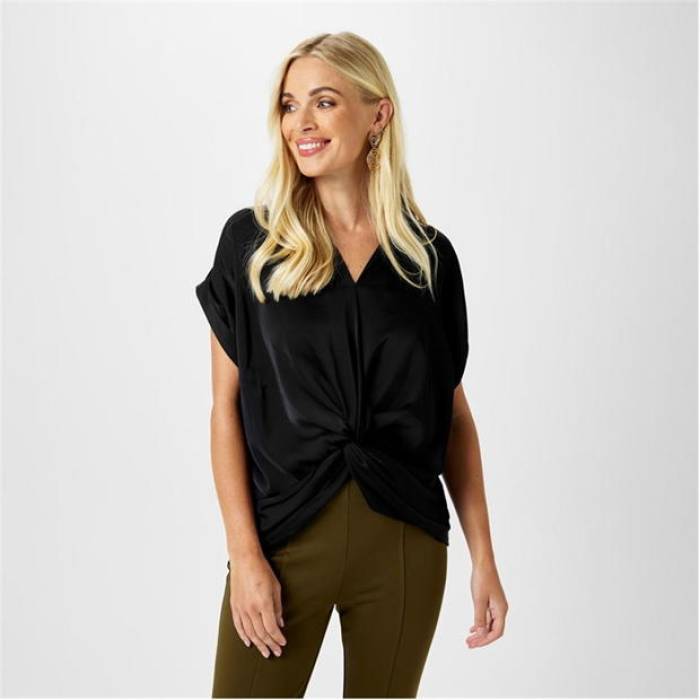 Biba 【 Twist Hem Top Women 】 ファッション レディースファッション トップス シャツ ブラウス レディース