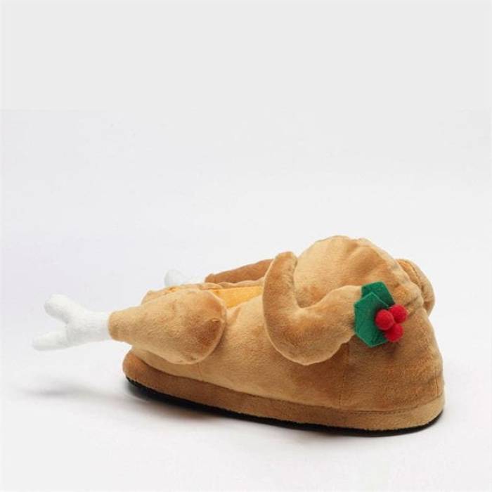 Be You  Light Up Christmas Turkey Slipper Women  եå ǥեå 塼 ¾塼 