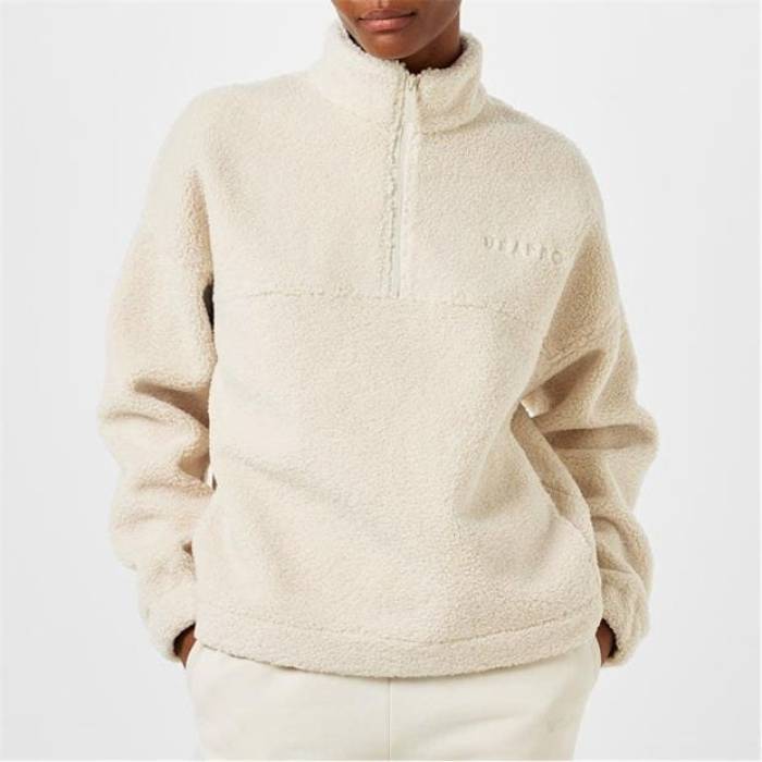 Usa Pro 【 Borg Funnel Quarter Zip Top Womens Women 】 ファッション レディースファッション トップス その他トップス レ