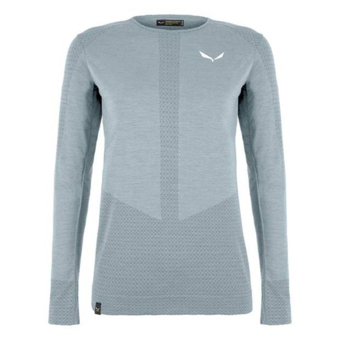 サレワ Salewa 【 Zebru Responsive Half Zip Long Sleeve T-Shirt Womens Women 】 レディース