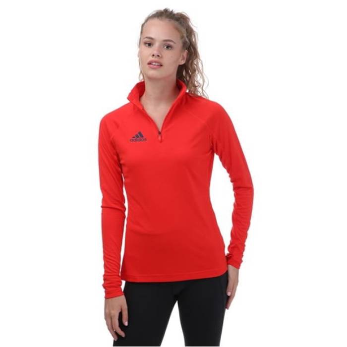 アディダス Adidas 【 Half Zip Ls Ld99 Women 】 ファッション レディースファッション トップス その他トップス レデ