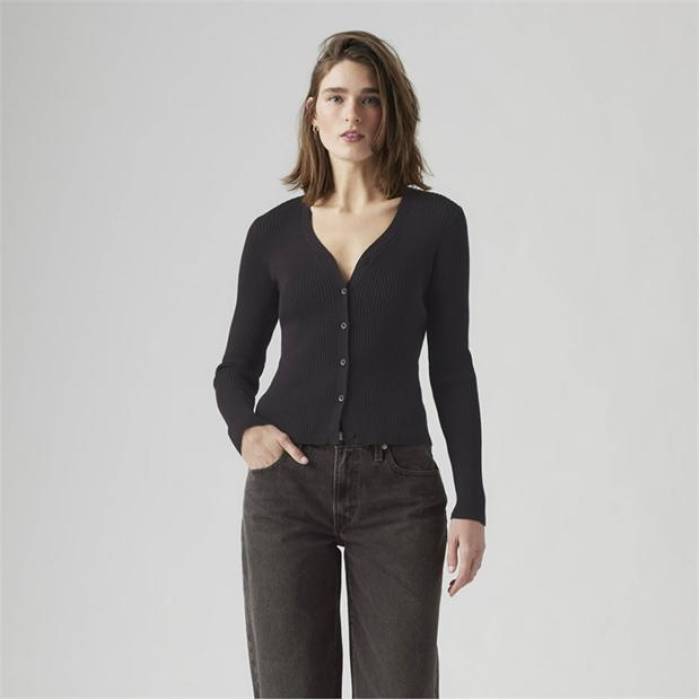 リーバイス Levis 【 Tulip Cardigan Caviar Women 】 レディース