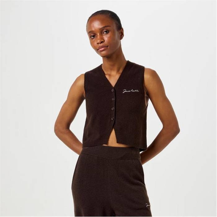 ジャック ウィルス Jack Wills 【 Knit Waistcoat Womens Women 】 レディース