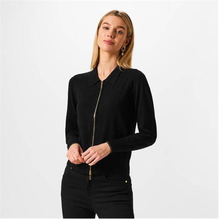 Biba 【 Zip Up Cardigan Women 】 ファッション レディースファッション トップス カーディガン ボレロ レディース