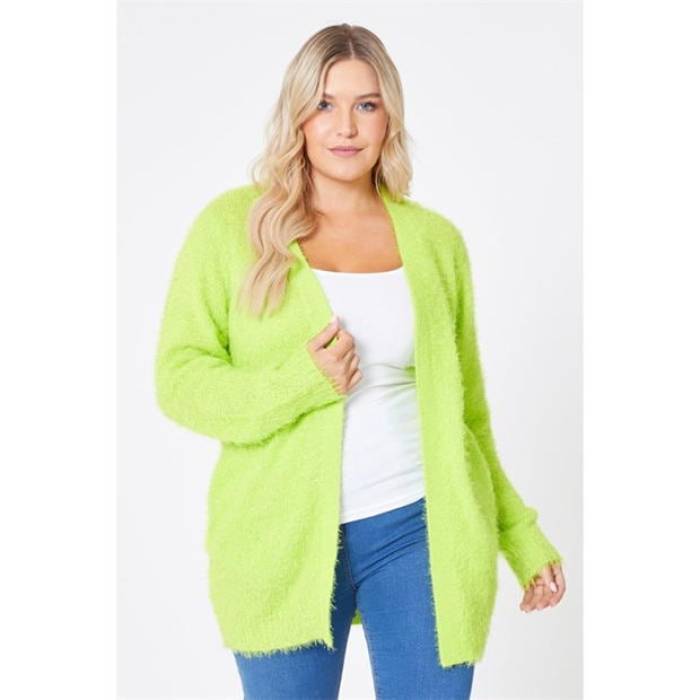Be You 【 Fluffy Knit Cardigan Women 】 ファッション レディースファッション トップス カーディガン ボレロ レディー
