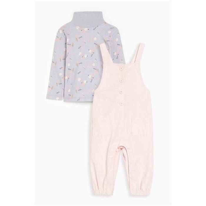 Hello World  Baby Girls Cord Dungaree Set Kids  ٥ӡ å ޥ˥ƥ ٥ӡ 塼 ¾٥ӡ ˥