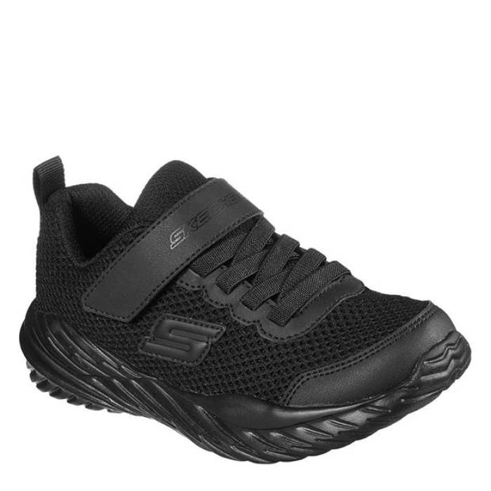 å㡼 Skechers  Lightweight Gore &amp; Strap Sneaker Slip On Trainers Boys Kids  ˥ å