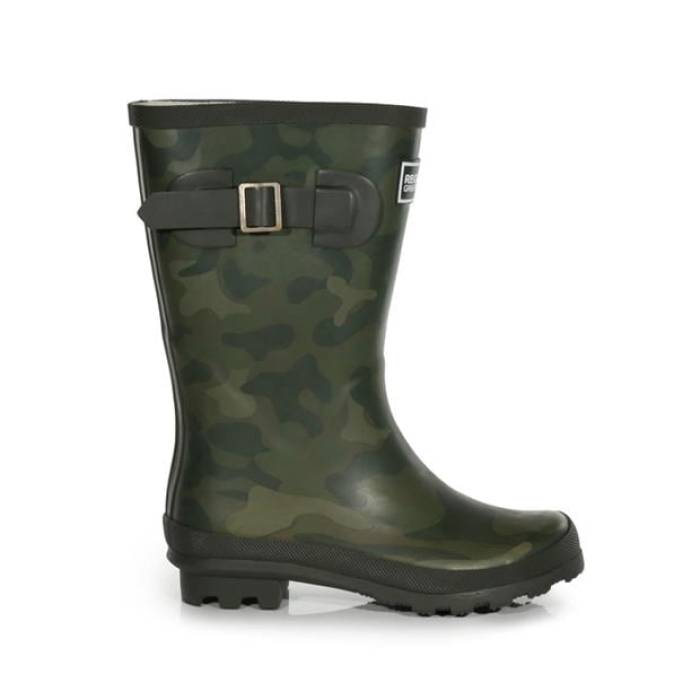Regatta  Fairweather Junior Cotton Lined Wellington Welly Boys Kids  ˥ å