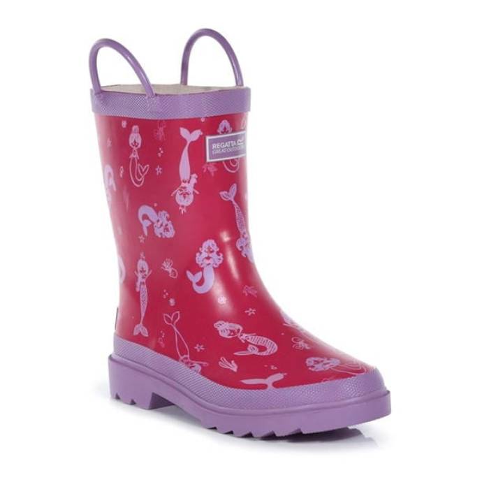 Regatta  Minnow Junior Cotton Lined Wellington Welly Unisex Kids Kids  ˥ å