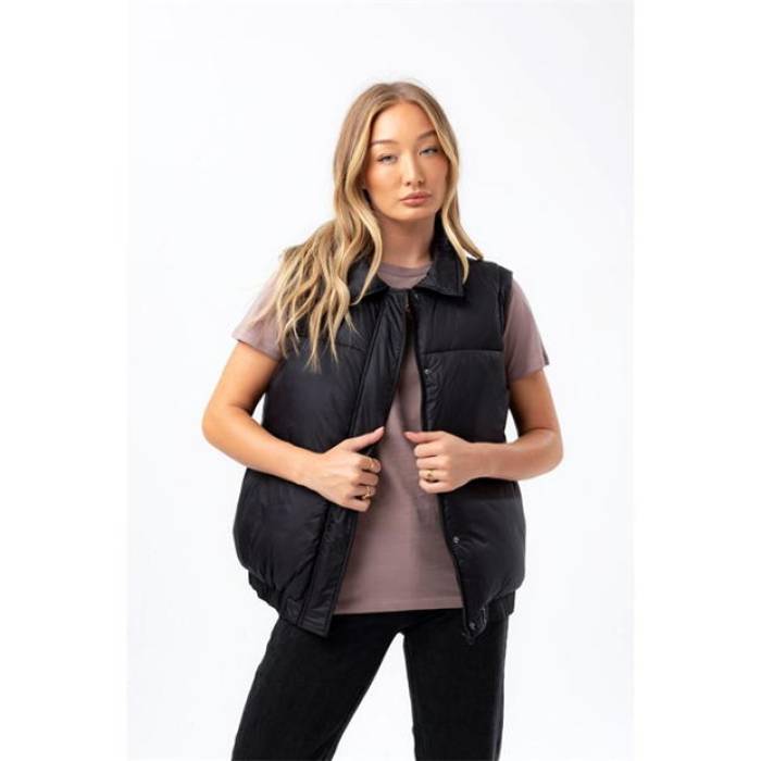 Hype 【 Scribble Sleeveless Jacket Womens Women 】 ファッション レディースファッション トップス ベスト ジレ レディー