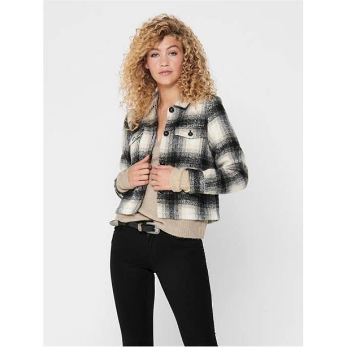 オンリー Only 【 Lou Check Shacket Women 】 ファッション レディースファッション トップス その他トップス レディー