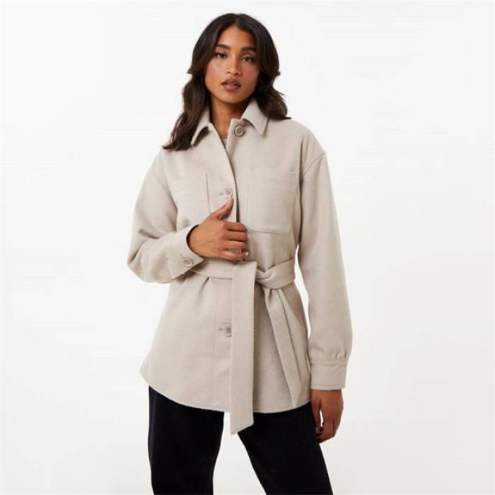 ジャック ウィルス Jack Wills 【 Belted Shacket Women 】 レディース