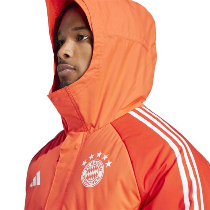 【未使用】adidas　バイエルンミュンヘン　ウインドジャケット　XO　オレンジ 未使用】adidas バイエルンミュンヘン ウインドジャケット XO